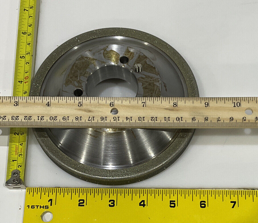 CONTINENTAL DIAMOND TOOL 218860 120/14 0 GRIT 5.795” DIAMETER GRINDING WHEEL