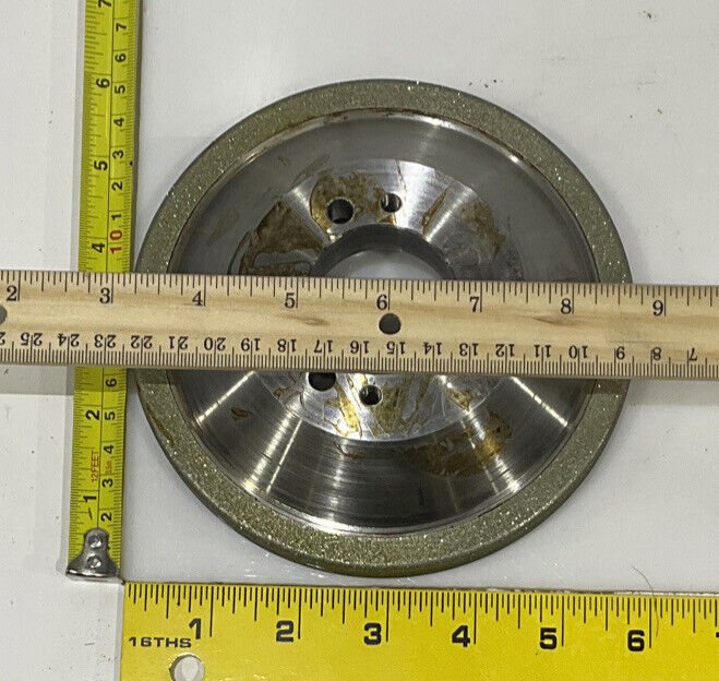 CONTINENTAL DIAMOND TOOL 230400 120/140 GRIT 5.795” DIAMETER GRINDING WHEEL