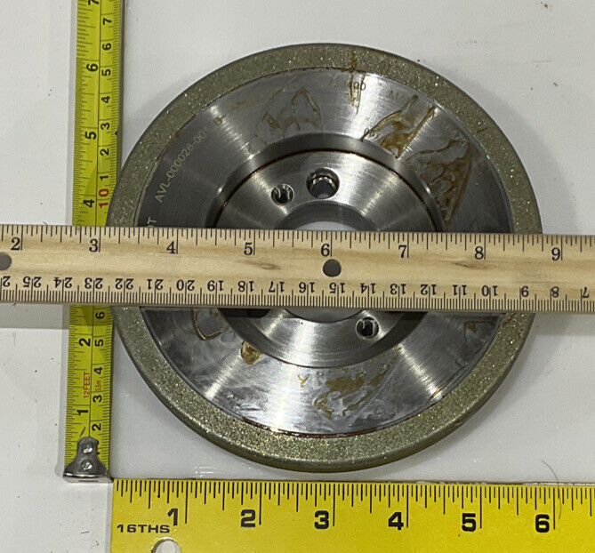 CONTINENTAL DIAMOND TOOL 230400 120/140 GRIT 5.795” DIAMETER GRINDING WHEEL