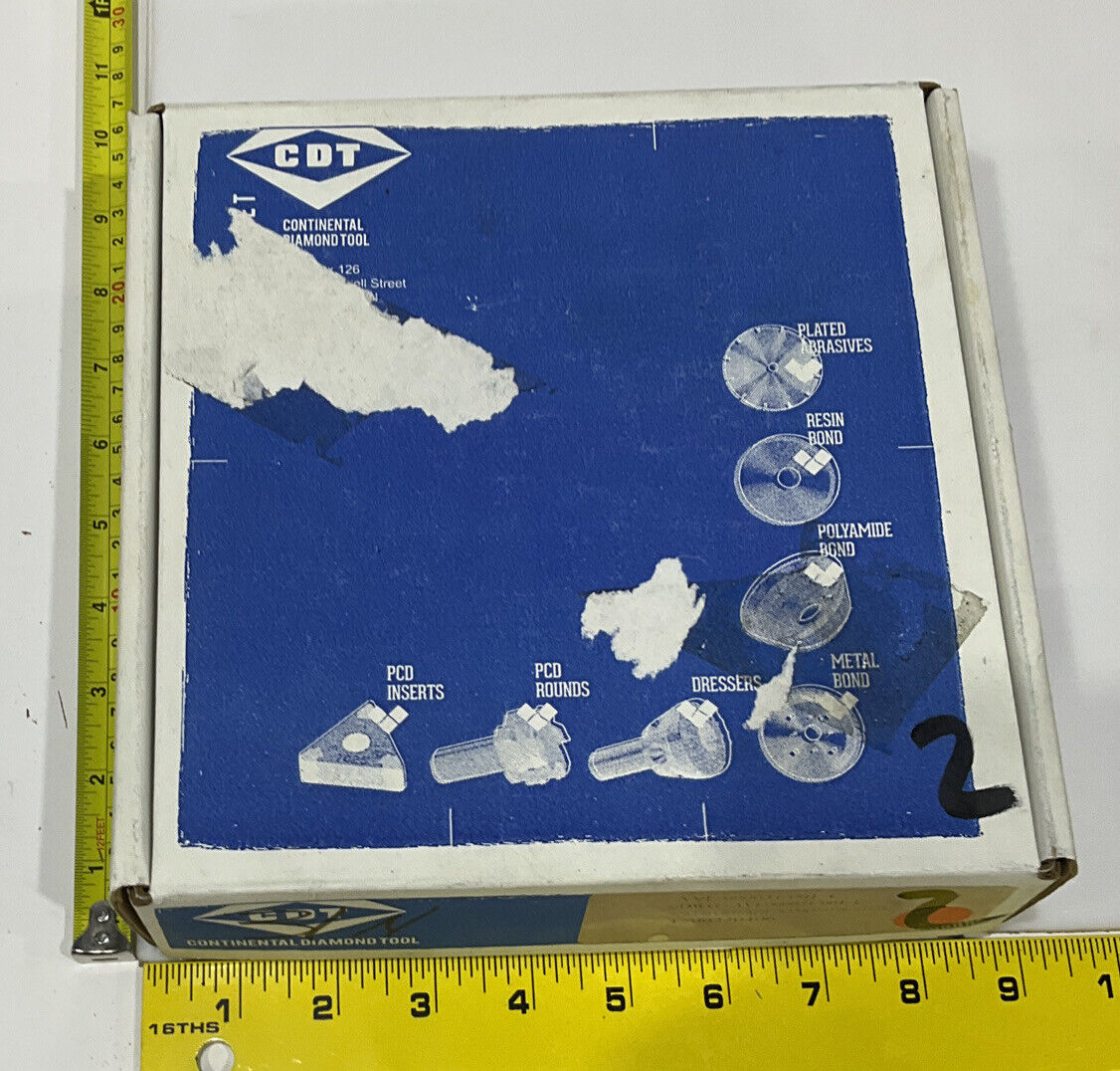 CONTINENTAL DIAMOND TOOL 230406 120/140 GRIT 5.795” DIAMETER GRINDING WHEEL