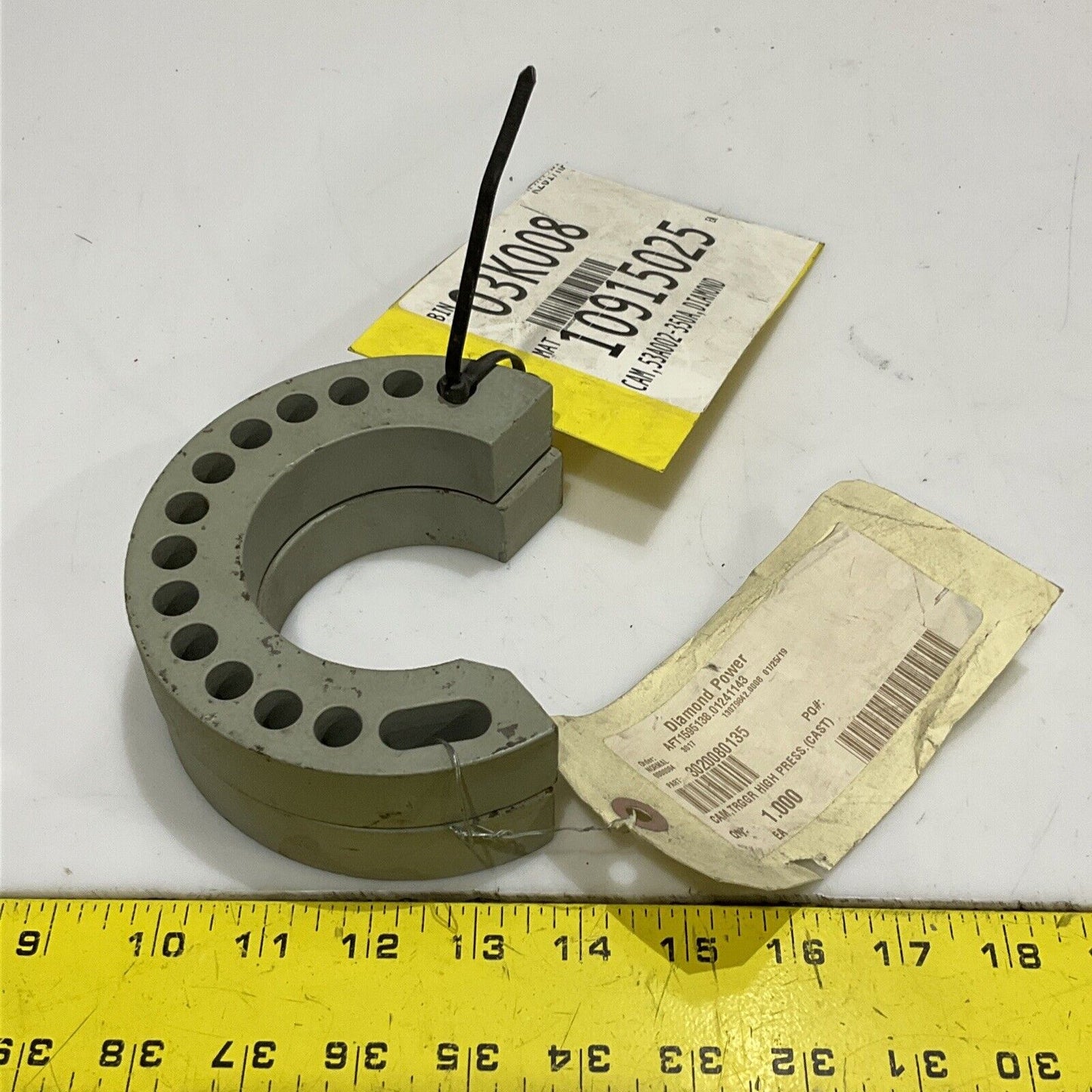 DIAMOND POWER 3020080135 53A002-350A TRIGGER HIGH PRESS CAM 678 LOT OF 2