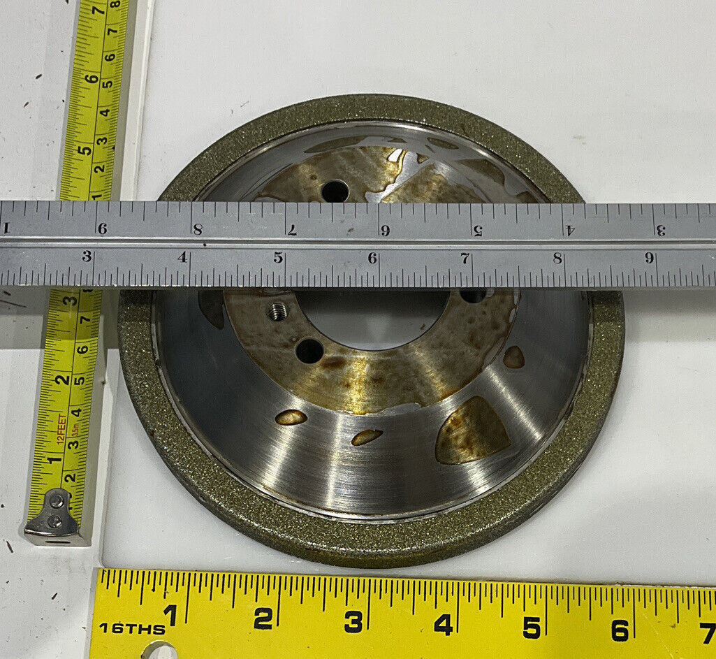 CONTINENTAL DIAMOND TOOL 231969 60/80 GRIT 5.794” DIAMETER GRINDING WHEEL