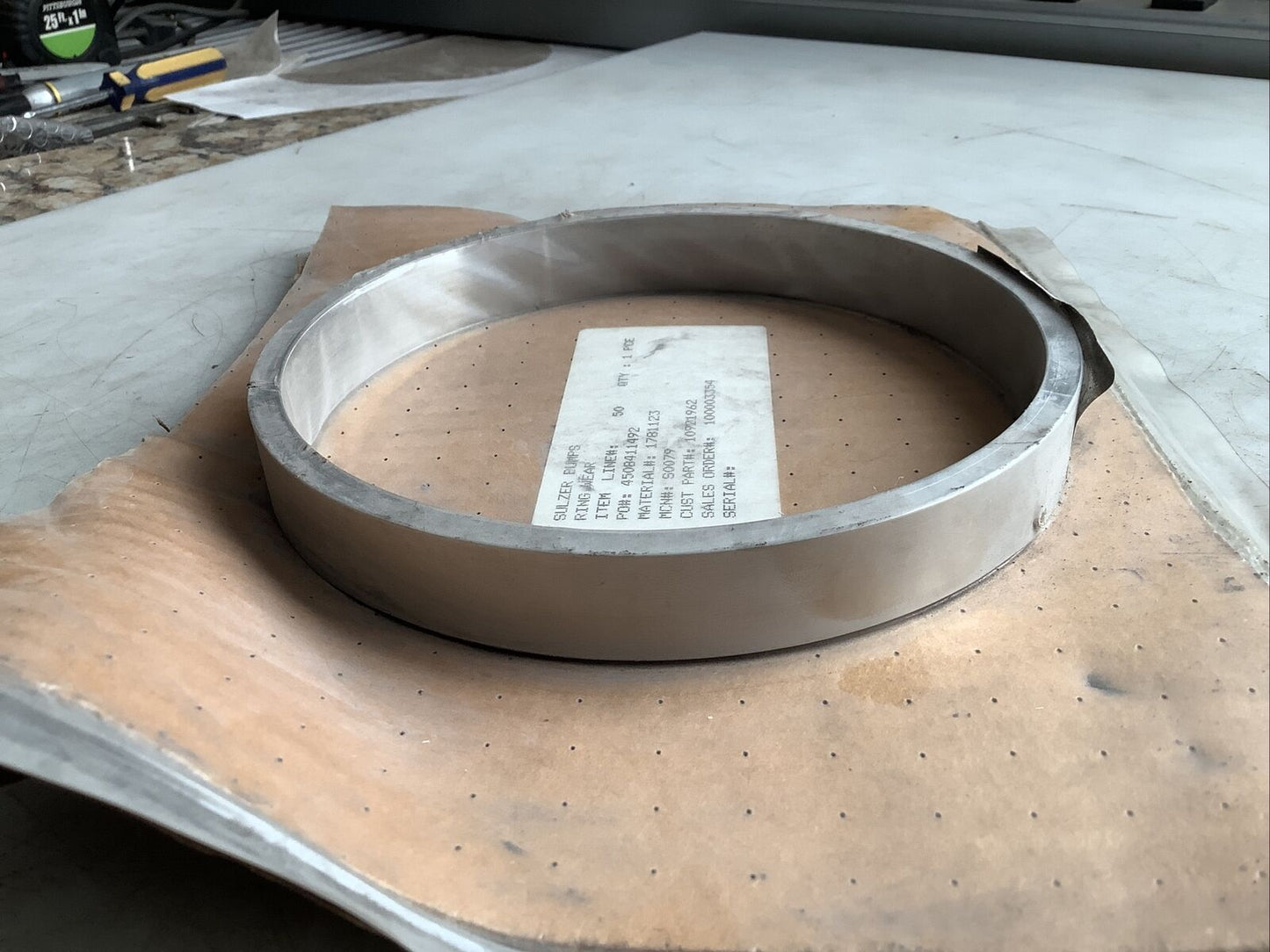 SULZER PUMPS 10921962 1781123 IMPELLER WEAR RING 678