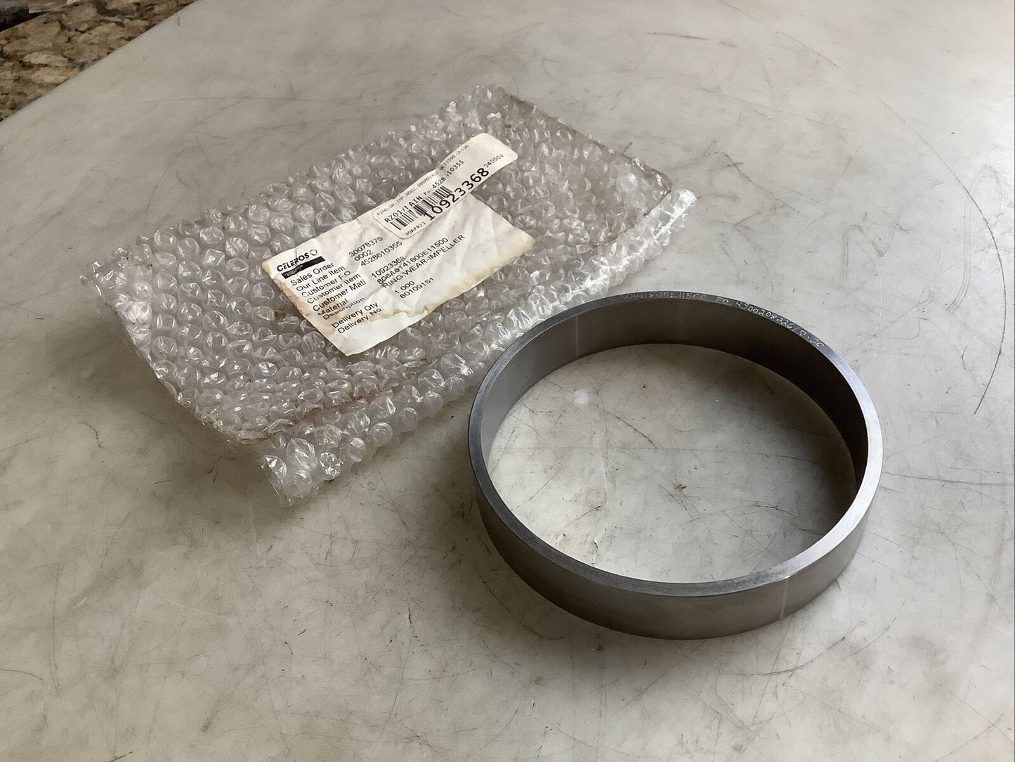 CELEROS 806A0141800E11500 IMPELLER WEAR RING 678