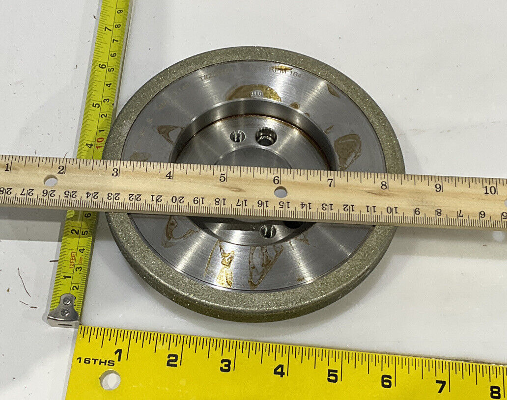 CONTINENTAL DIAMOND TOOL 230400 120/140 GRIT 5.795” DIAMETER GRINDING WHEEL