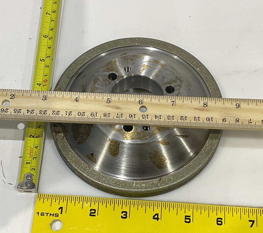 CONTINENTAL DIAMOND TOOL 230400 120/140 GRIT 5.795” DIAMETER GRINDING WHEEL