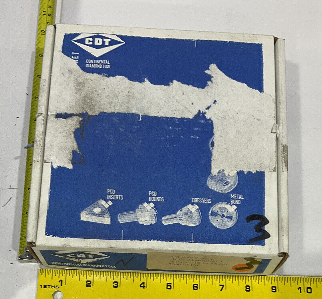 CONTINENTAL DIAMOND TOOL 230408 120/140 GRIT 5.793” DIAMETER GRINDING WHEEL 1.5"