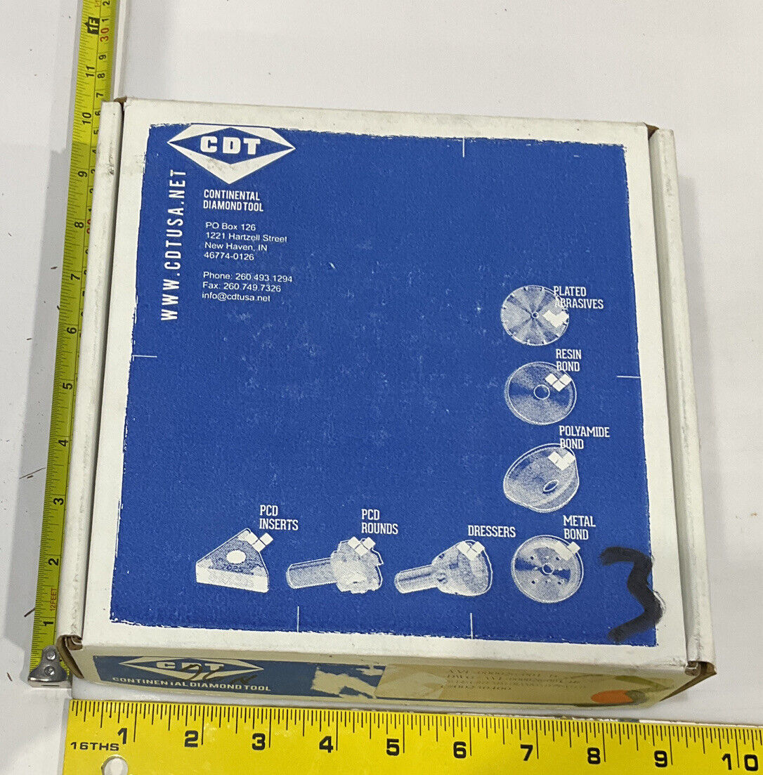 CONTINENTAL DIAMOND TOOL 230400 120/140 GRIT 5.795” DIAMETER GRINDING WHEEL