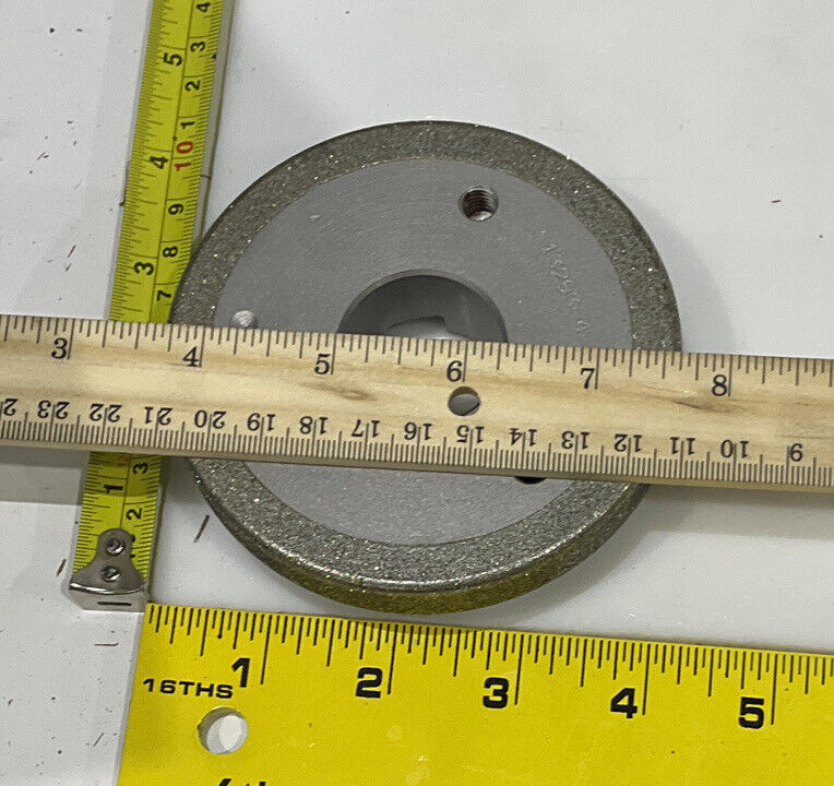 NORTON PT2768 GRIT 60/80 4” DIAMETER 1.26” BORE .571” GRINDING WHEEL