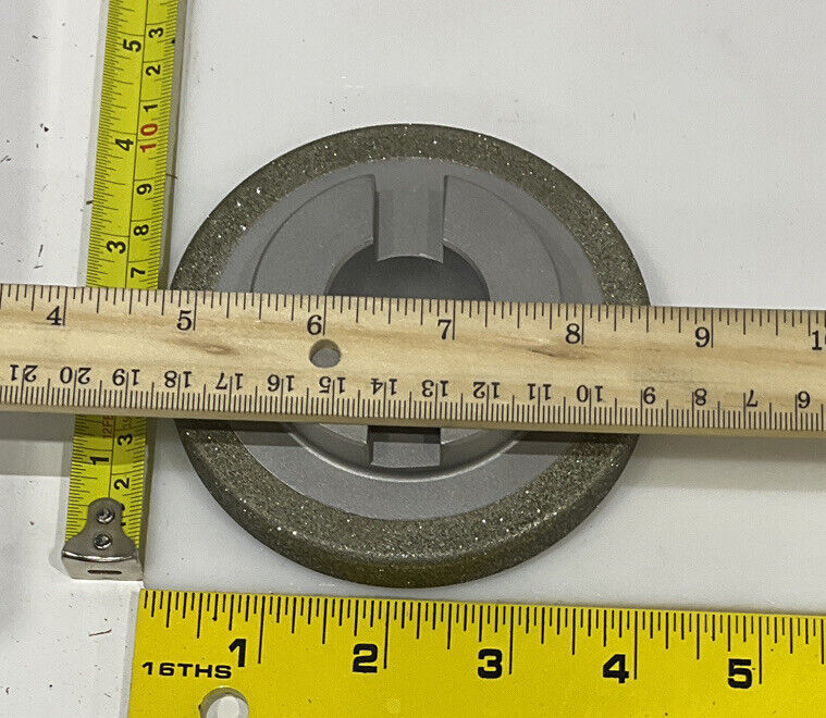 NORTON PT2768 GRIT 60/80 4.00” DIAMETER 1.26” BORE .571” GRINDING WHEEL