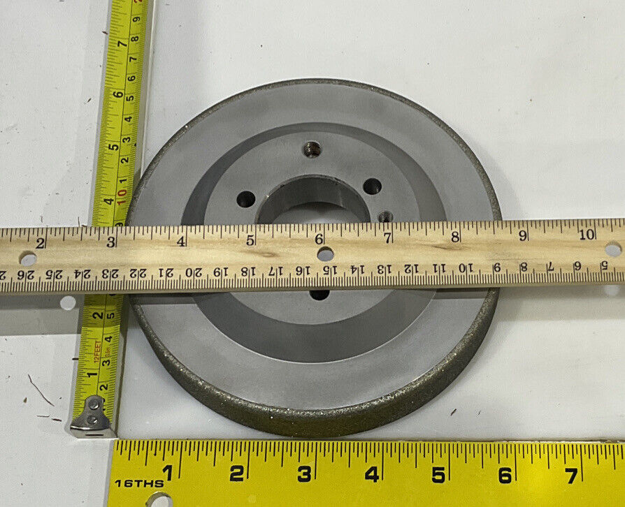 NORTON PT3090 60/80 GRIT 1.654” BORE 5.795” DIAMETER 1.00” WIDTH GRINDING WHEEL