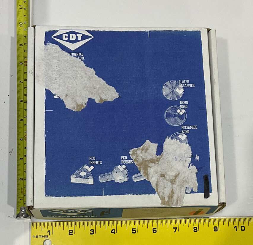 CONTINENTAL DIAMOND TOOL 230406 120/140 GRIT 5.795” DIAMETER GRINDING WHEEL 1"