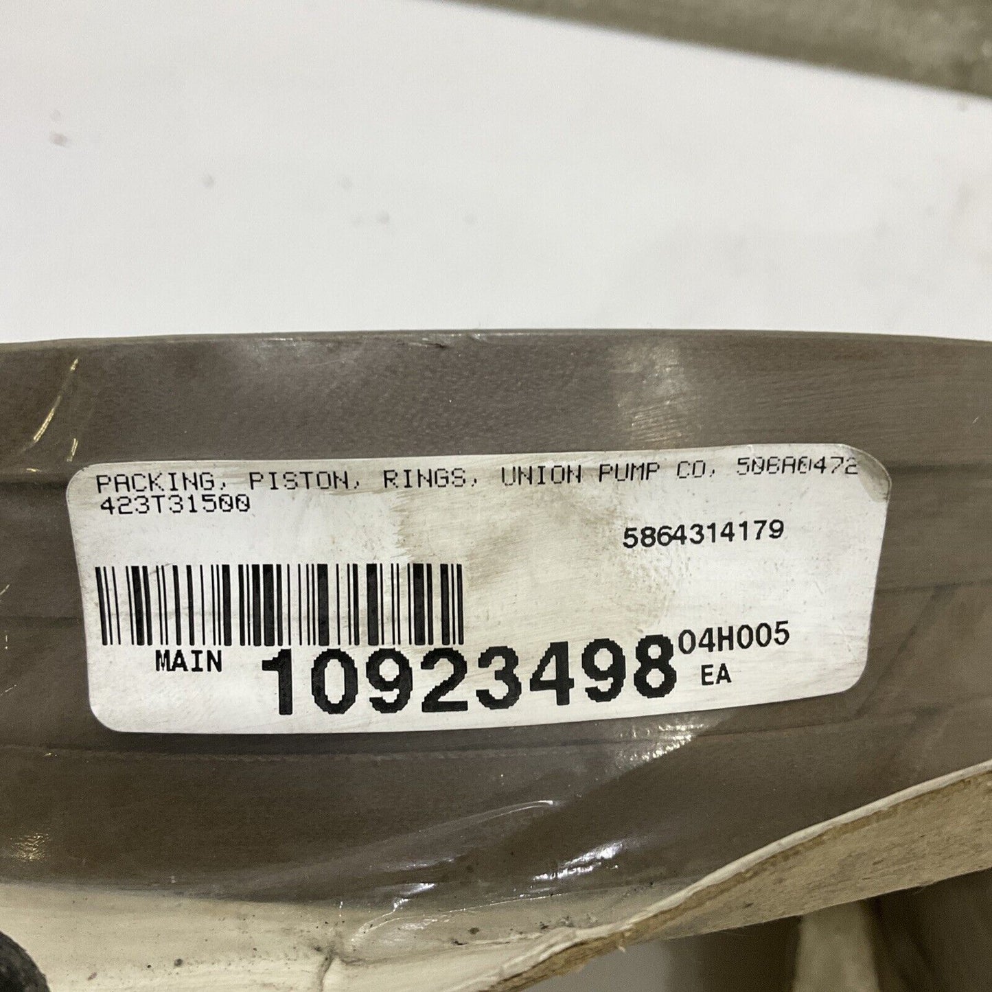 UNION PUMP 506A0472 423T31500 PACKING PISTON RINGS 678 LOT OF 2