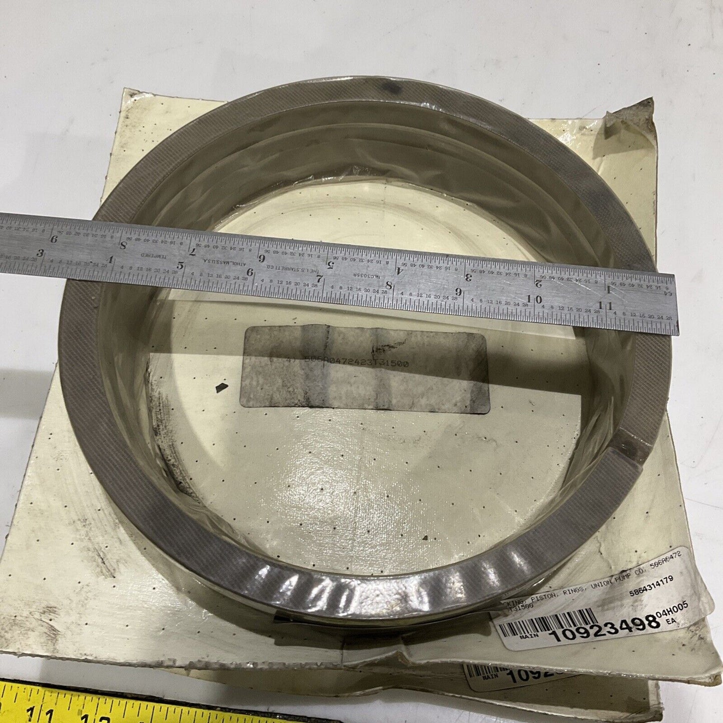 UNION PUMP 506A0472 423T31500 PACKING PISTON RINGS 678 LOT OF 2