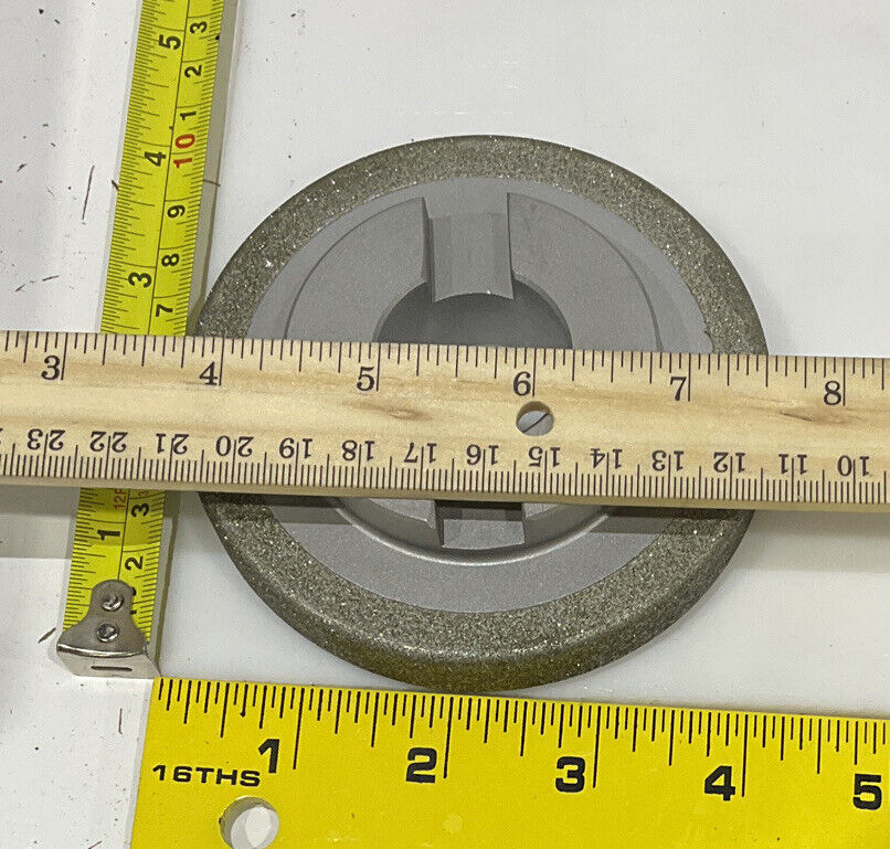 NORTON PT2768 GRIT 60/80 4.00” DIAMETER 1.26” BORE .571” GRINDING WHEEL