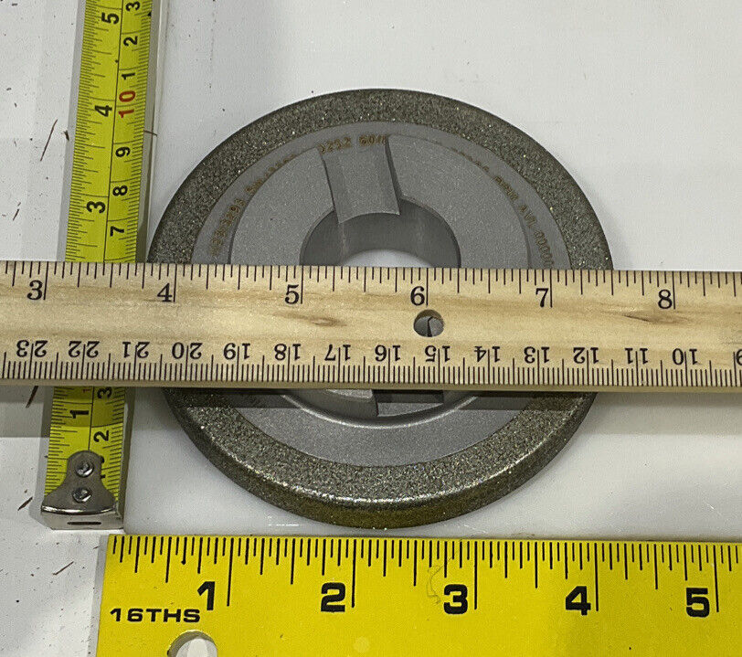NORTON PT2768 GRIT 60/80 4.00” DIAMETER 1.26” BORE .571” GRINDING WHEEL