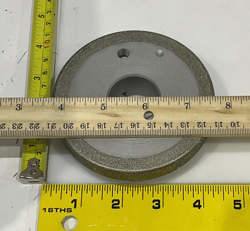 NORTON PT2768 GRIT 60/80 4.00” DIAMETER 1.26” BORE .571” GRINDING WHEEL