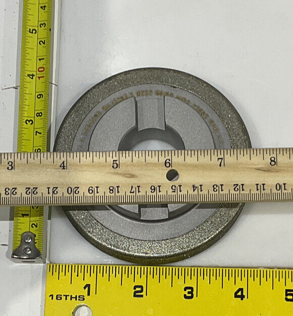 NORTON PT2768 GRIT 60/80 4.00” DIAMETER 1.26” BORE .571” GRINDING WHEEL