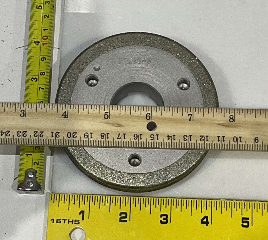 NORTON PT2768 GRIT 60/80 4.00” DIAMETER 1.26” BORE .571” GRINDING WHEEL