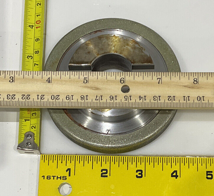 CONTINENTAL DIAMOND TOOL 238948-2 120/140 GRIT 4.00” OD REPLATE GRINDING WHEEL