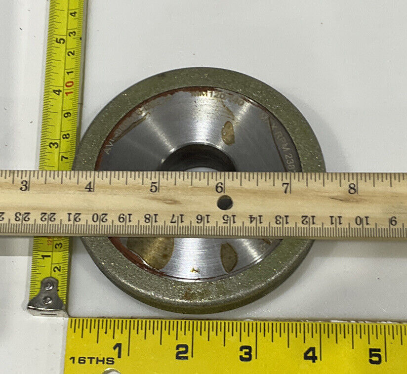 CONTINENTAL DIAMOND TOOL 238948-2 120/140 GRIT 4.00” OD REPLATE GRINDING WHEEL