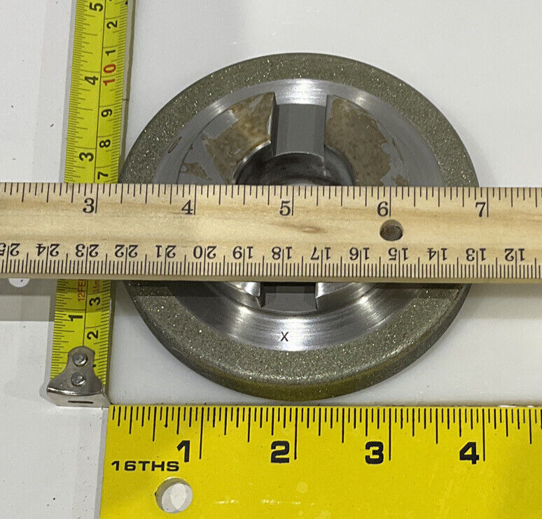 CONTINENTAL DIAMOND TOOL 238700-2 120/140 GRIT 4.00” OD REPLATE GRINDING WHEEL