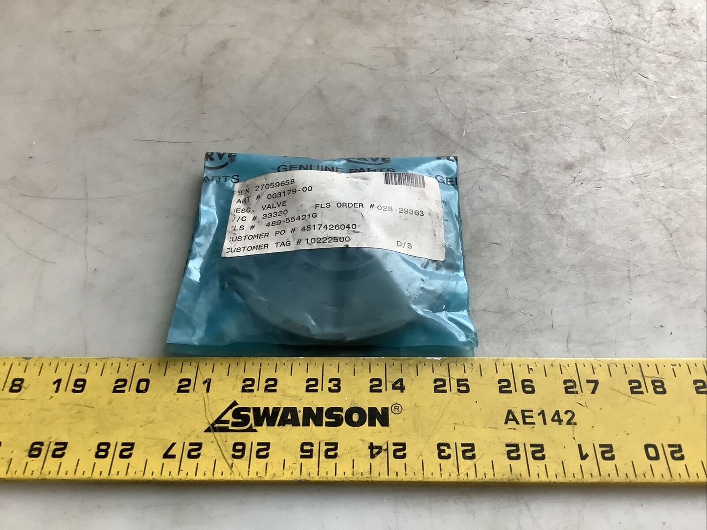 FLOWSERVE 27059658 003179-00 VALVE 678