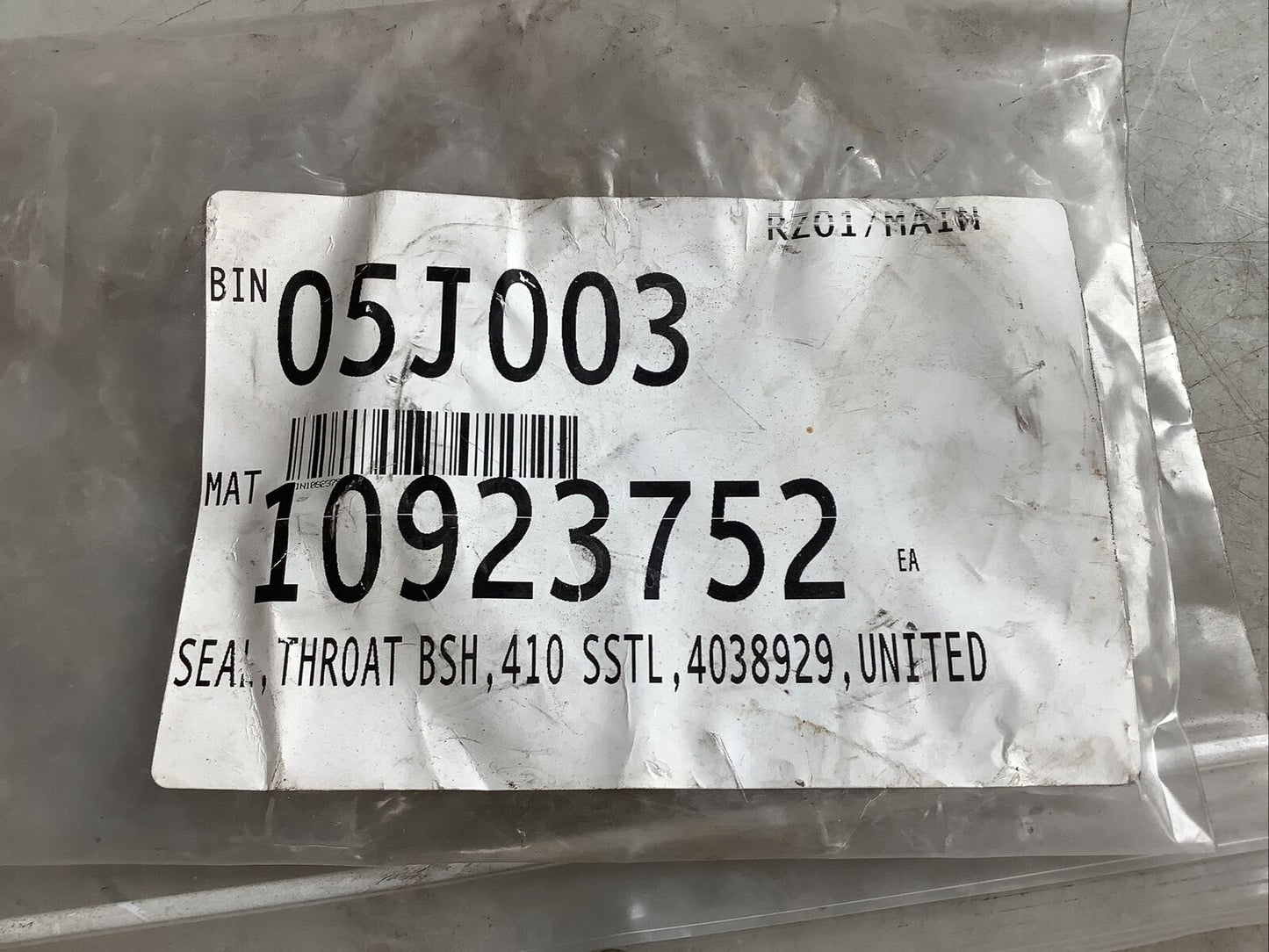 UNITED PUMP 4038929 THROAT BUSHING SEAL 410 SSTL 678