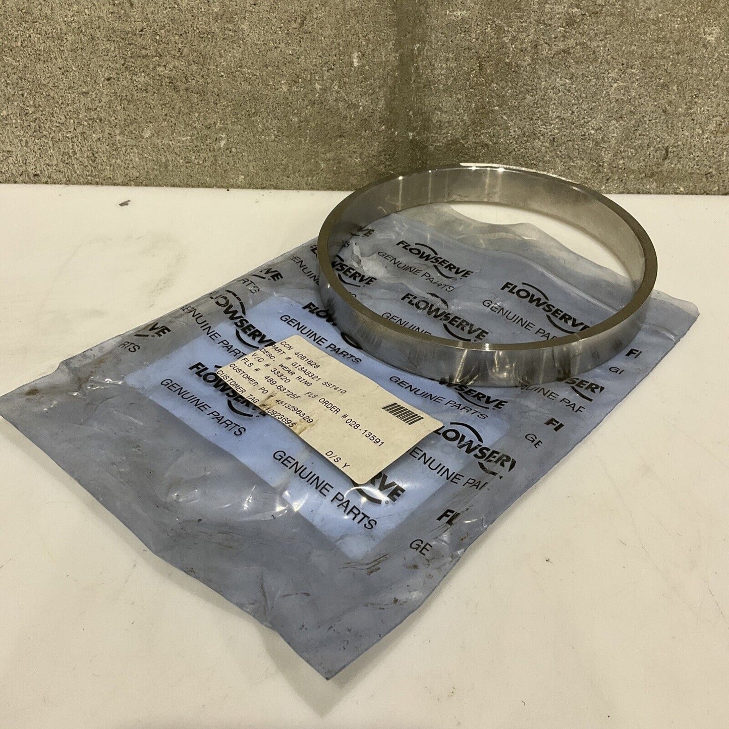 FLOWSERVE 3A8321 SST410 WEAR RING 678