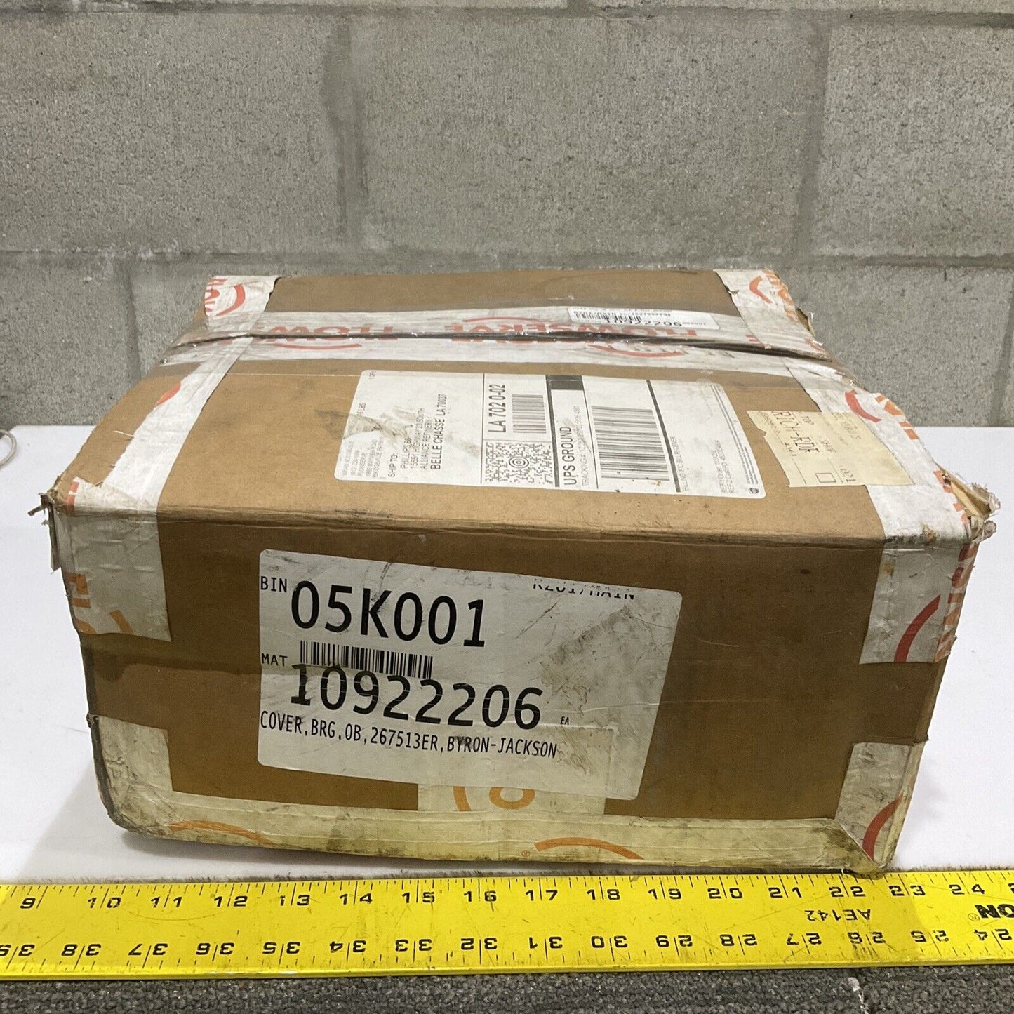 FLOWSERVE BYRON JACKSON 267513ER BEARING COVER 678