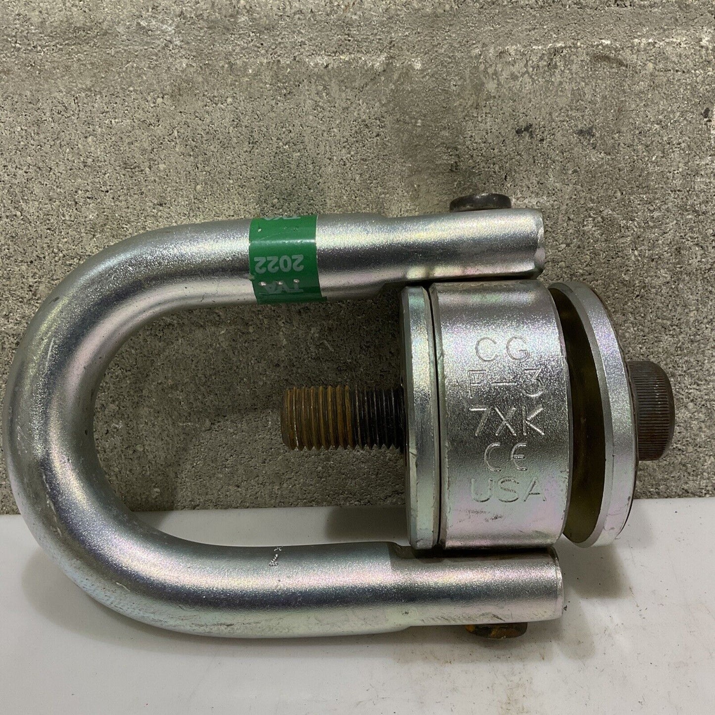 CROSBY CG F-3 7XK CE SWIVEL HOIST RING TORQUE 100 FT-LBS WLL 7000 LBS 107