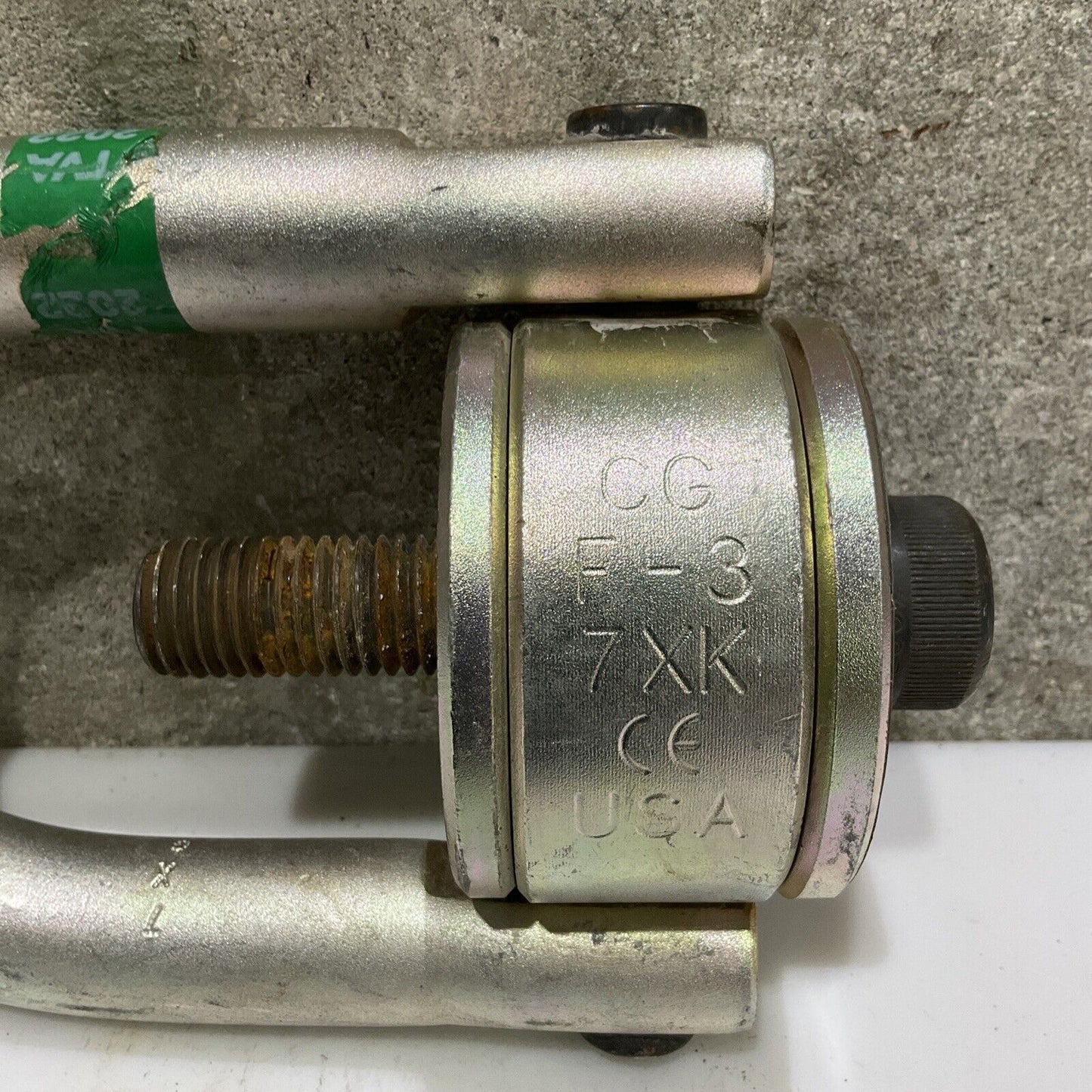 CROSBY CG F-3 7XJ CE SWIVEL HOIST RING TORQUE 100 FT-LBS WLL 7000 LBS 107