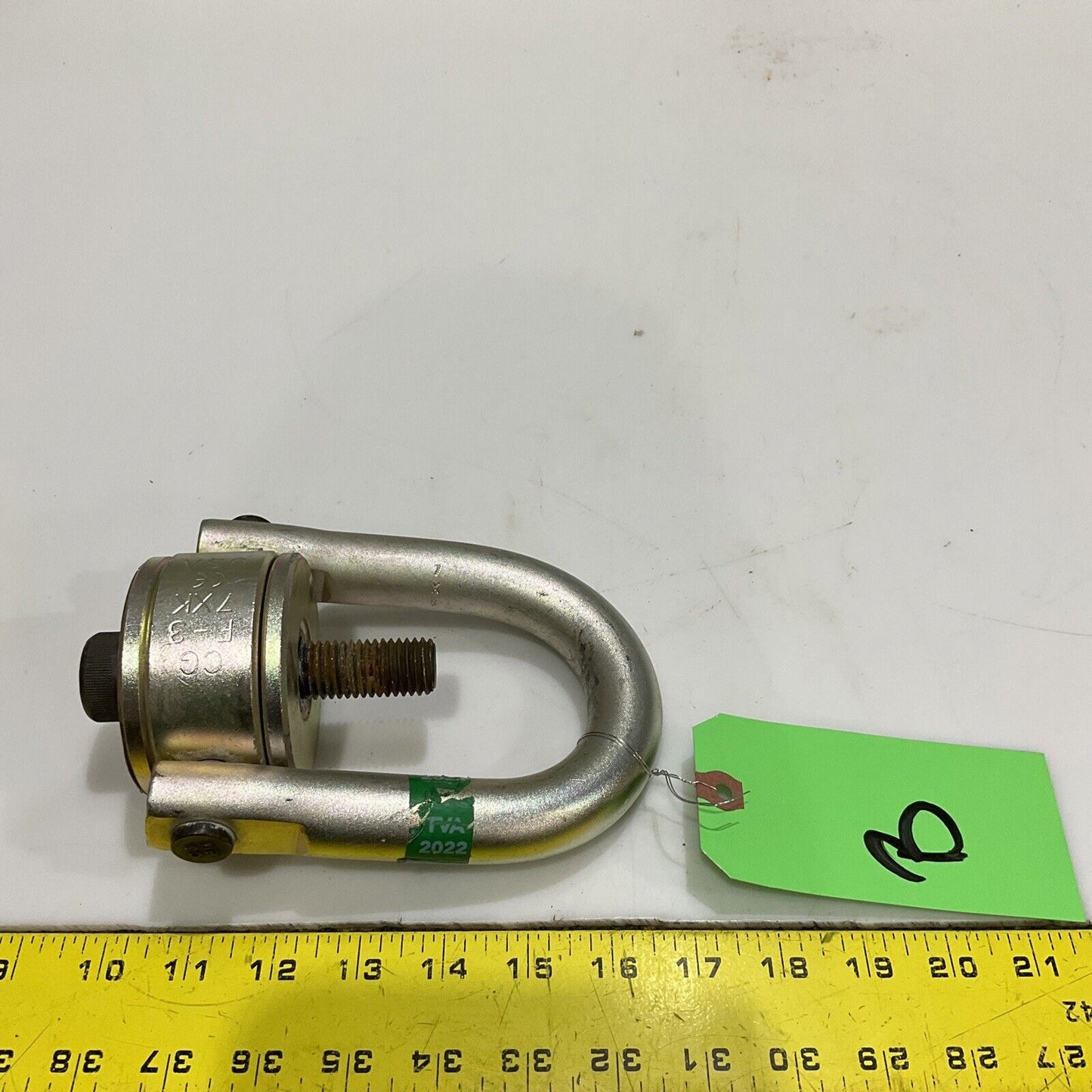 CROSBY CG F-3 7XJ CE SWIVEL HOIST RING TORQUE 100 FT-LBS WLL 7000 LBS 107