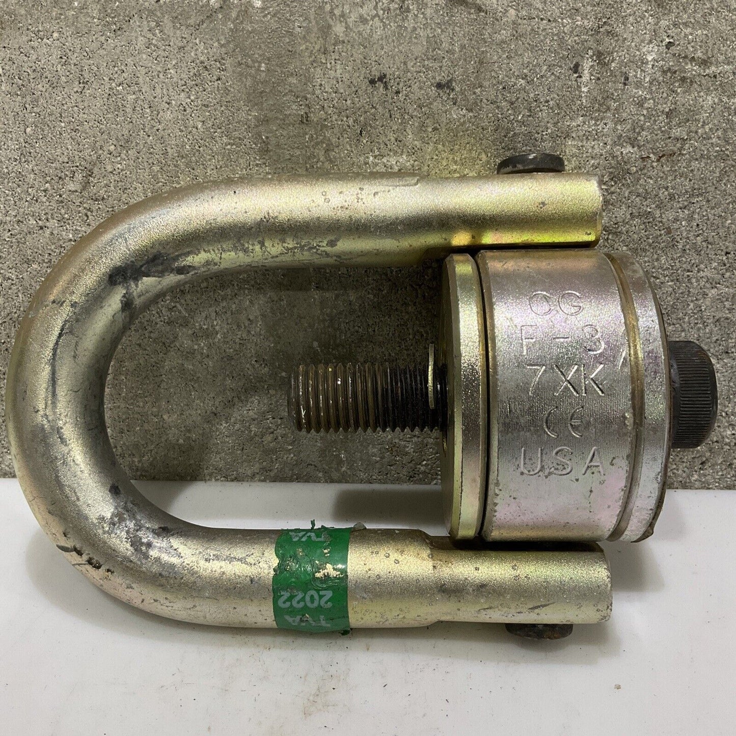 CROSBY CG F-3 7XK CE SWIVEL HOIST RING TORQUE 100 FT-LBS WLL 7000 LBS 107