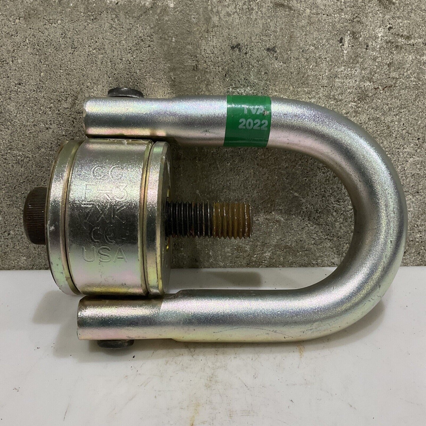 CROSBY CG F-3 7XK CE SWIVEL HOIST RING TORQUE 100 FT-LBS WLL 7000 LBS 107