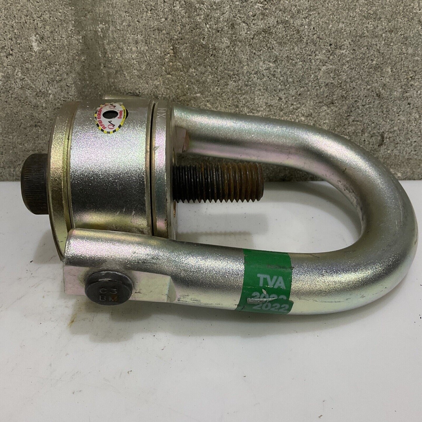 CROSBY CG F-3 7XK CE SWIVEL HOIST RING TORQUE 100 FT-LBS WLL 7000 LBS 107