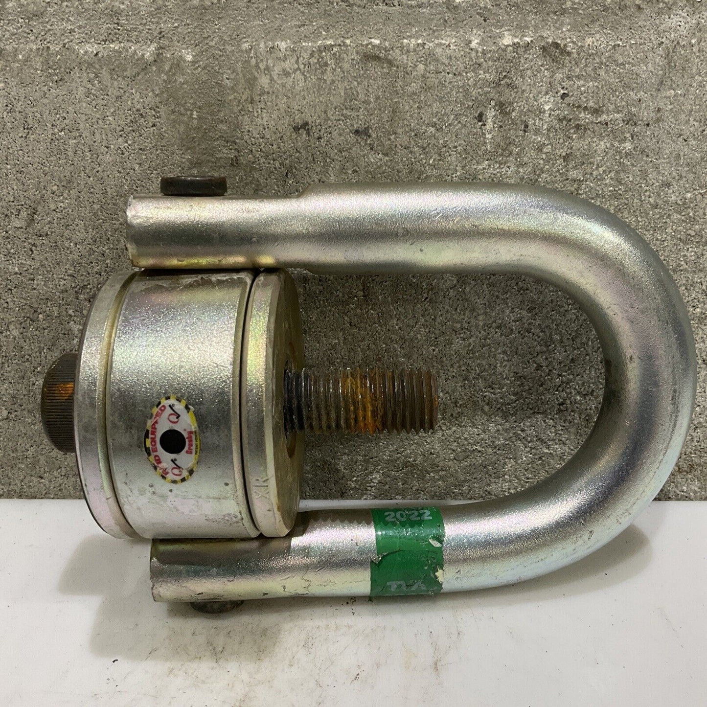 CROSBY CG F-3 7XJ CE SWIVEL HOIST RING TORQUE 100 FT-LBS WLL 7000 LBS 107