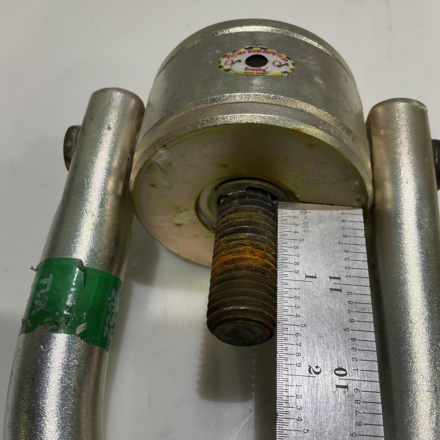 CROSBY CG F-3 7XJ CE SWIVEL HOIST RING TORQUE 100 FT-LBS WLL 7000 LBS 107