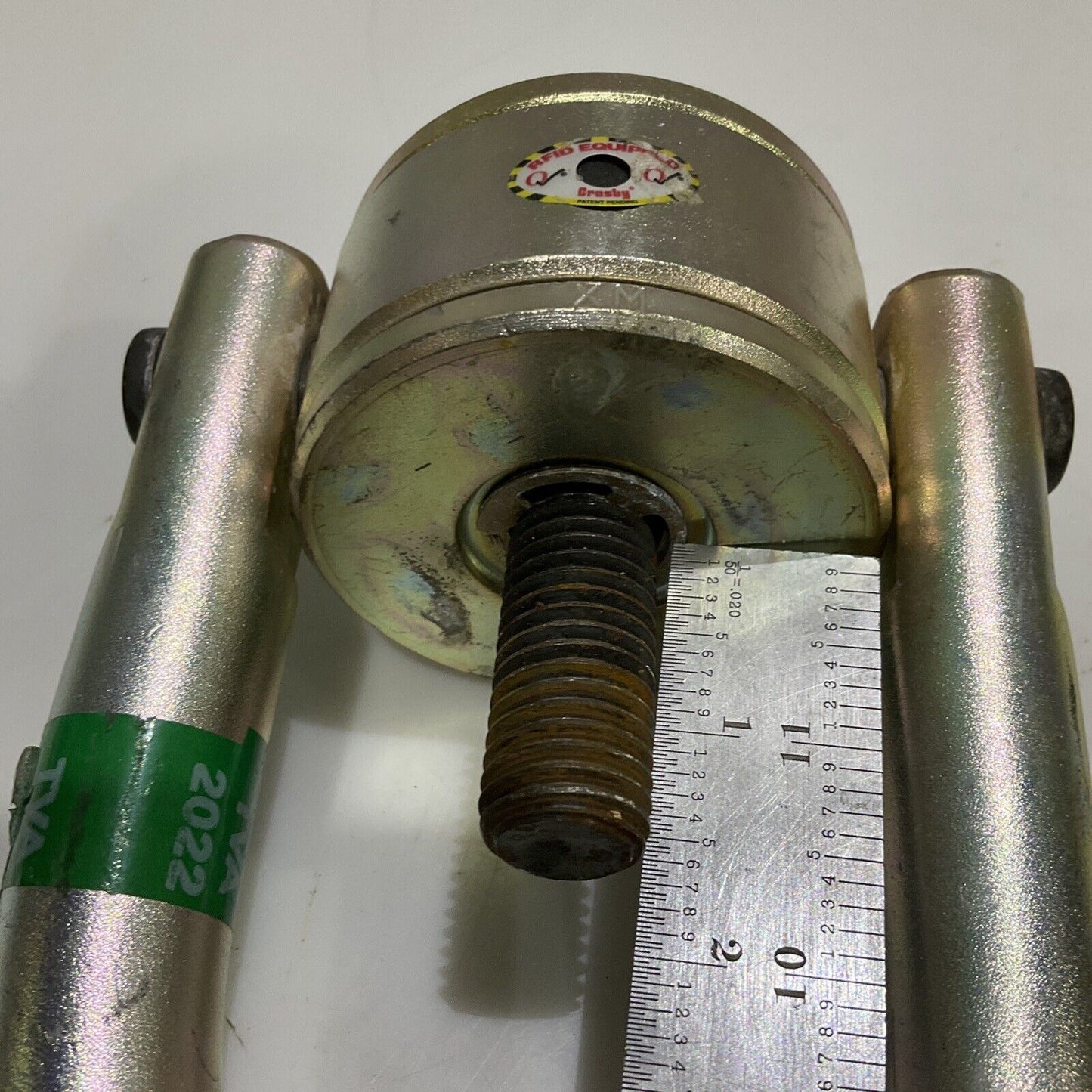 CROSBY CG F-3 7XK CE SWIVEL HOIST RING TORQUE 100 FT-LBS WLL 7000 LBS 107