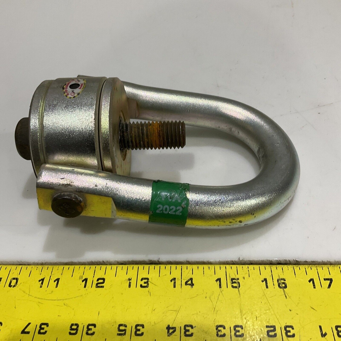 CROSBY CG F-3 7XJ CE SWIVEL HOIST RING TORQUE 100 FT-LBS WLL 7000 LBS 107