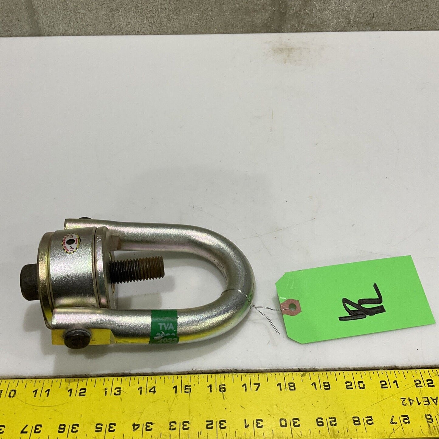 CROSBY CG F-3 7XK CE SWIVEL HOIST RING TORQUE 100 FT-LBS WLL 7000 LBS 107