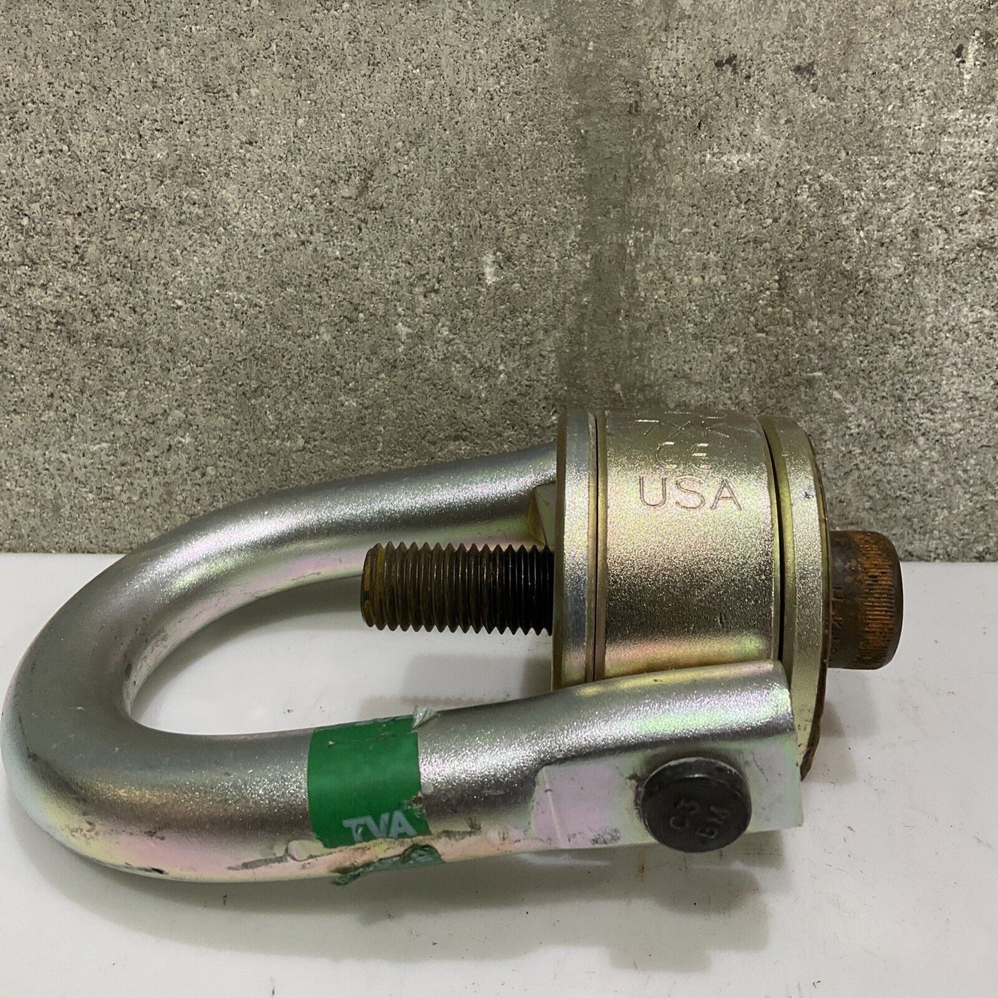 CROSBY CG F-3 7XK CE SWIVEL HOIST RING TORQUE 100 FT-LBS WLL 7000 LBS 107