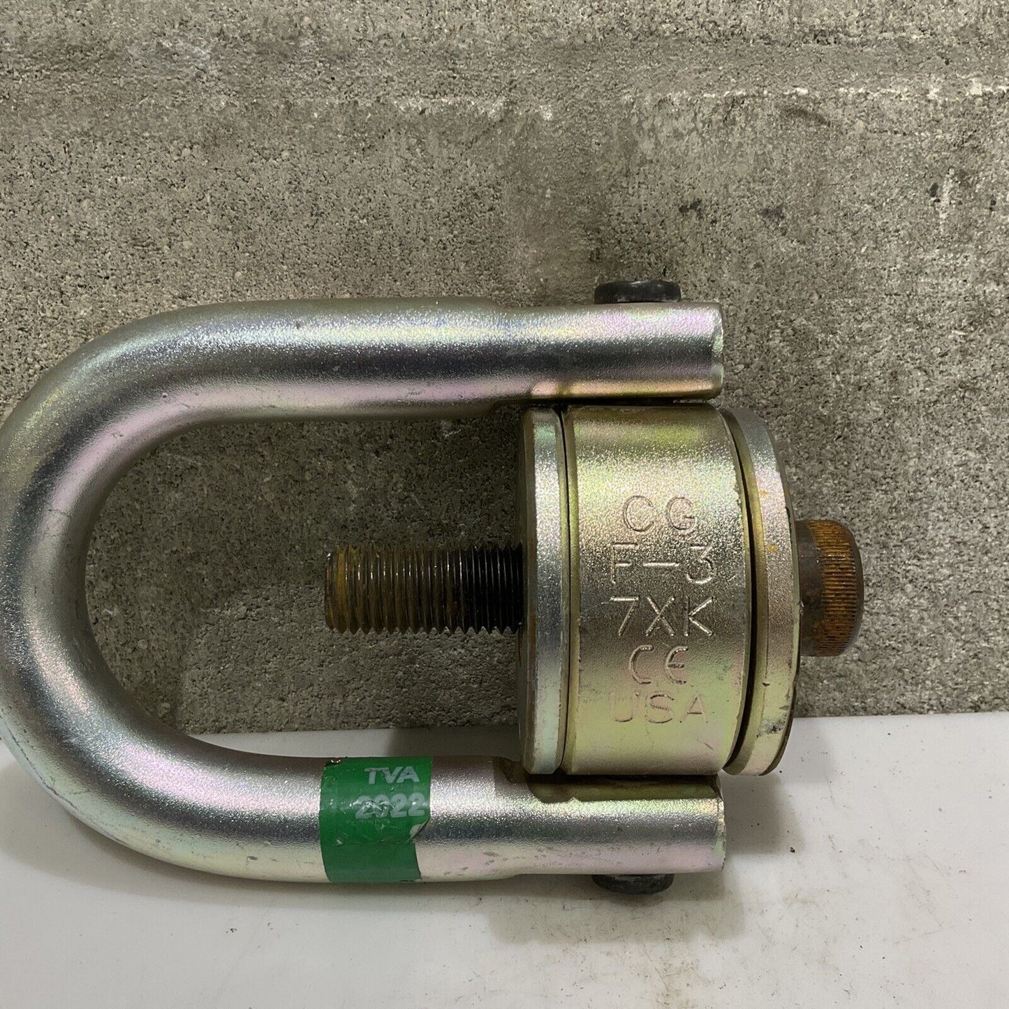 CROSBY CG F-3 7XK CE SWIVEL HOIST RING TORQUE 100 FT-LBS WLL 7000 LBS 107