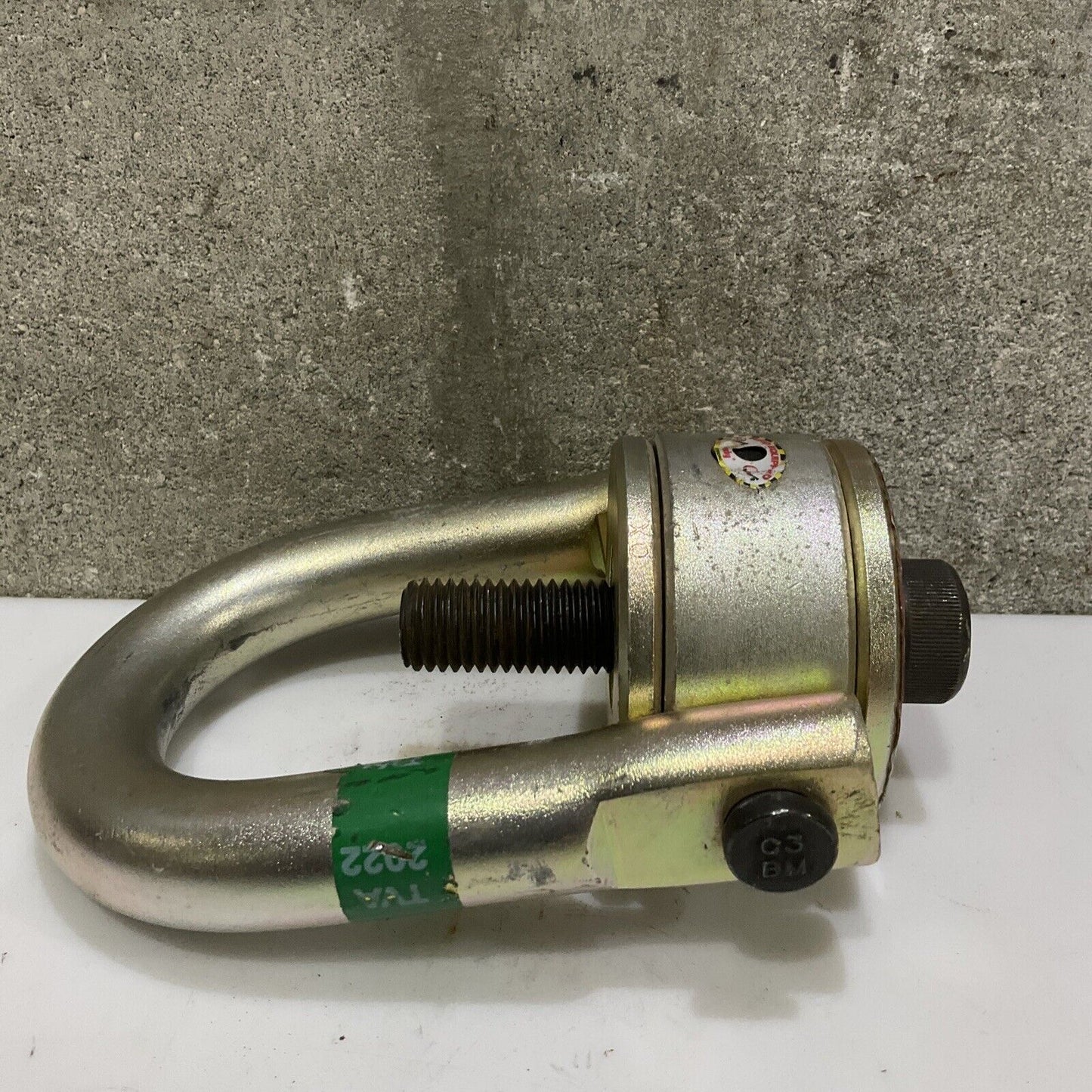 CROSBY CG F-3 7XK CE SWIVEL HOIST RING TORQUE 100 FT-LBS WLL 7000 LBS 107