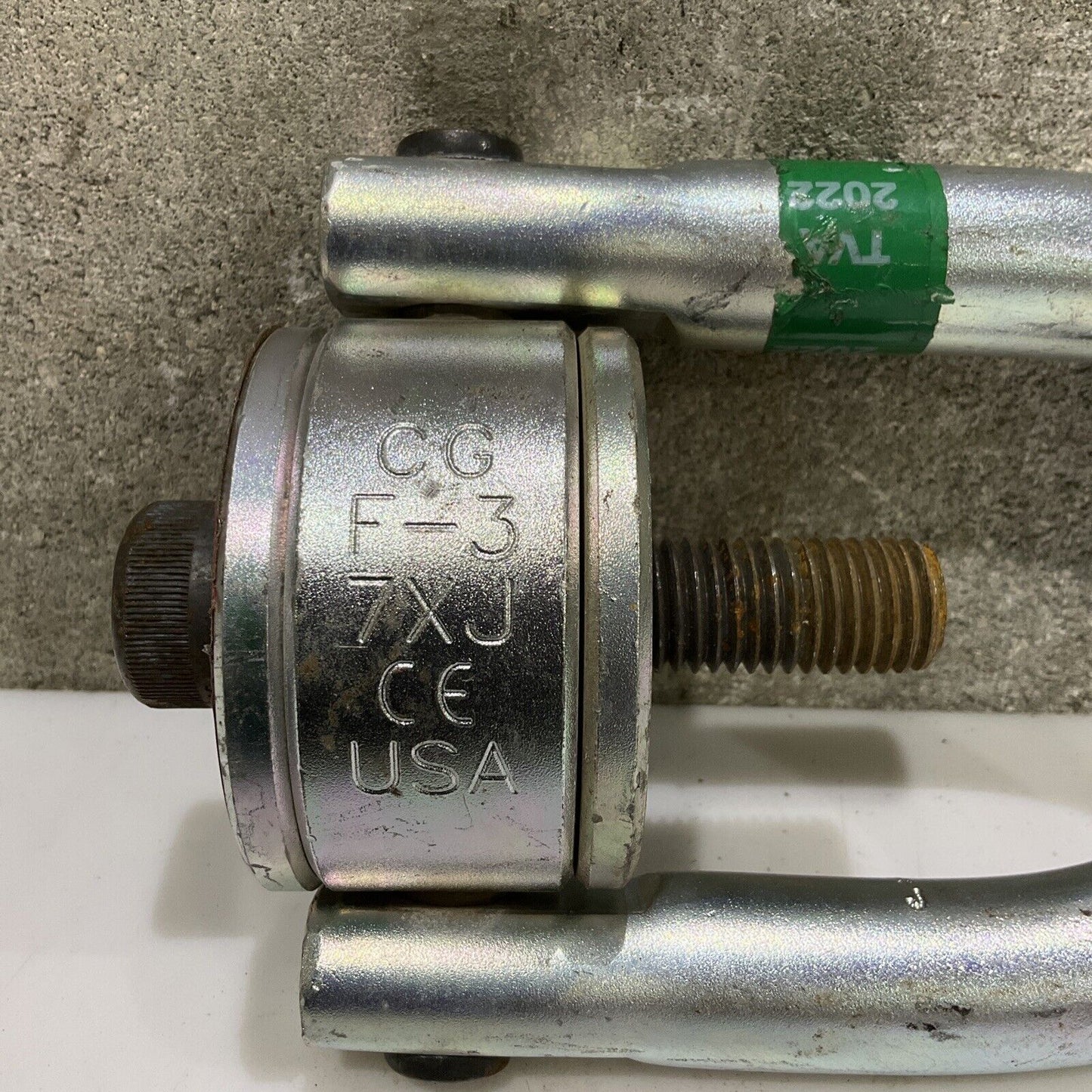 CROSBY CG F-3 7XJ CE SWIVEL HOIST RING TORQUE 100 FT-LBS WLL 7000 LBS 107