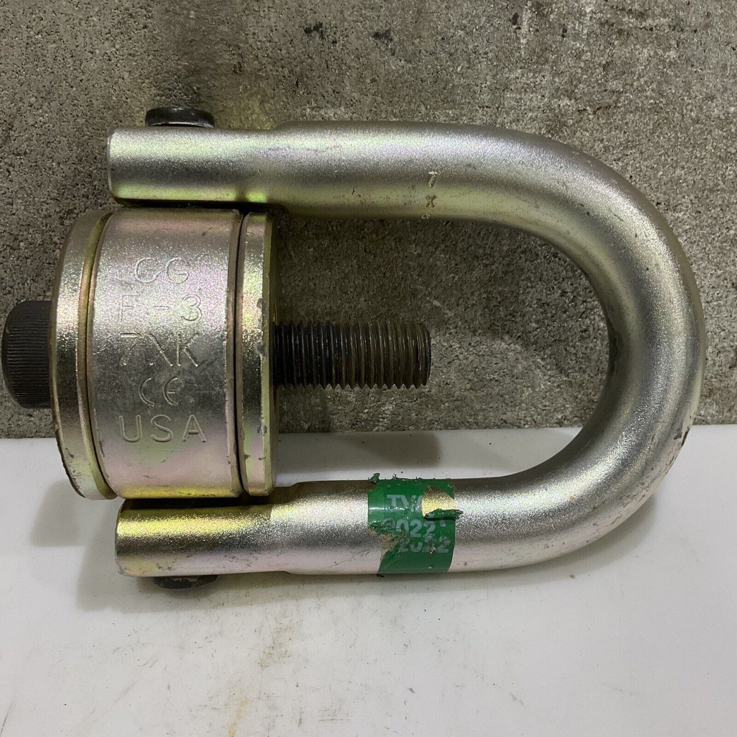 CROSBY CG F-3 7XK CE SWIVEL HOIST RING TORQUE 100 FT-LBS WLL 7000 LBS 107