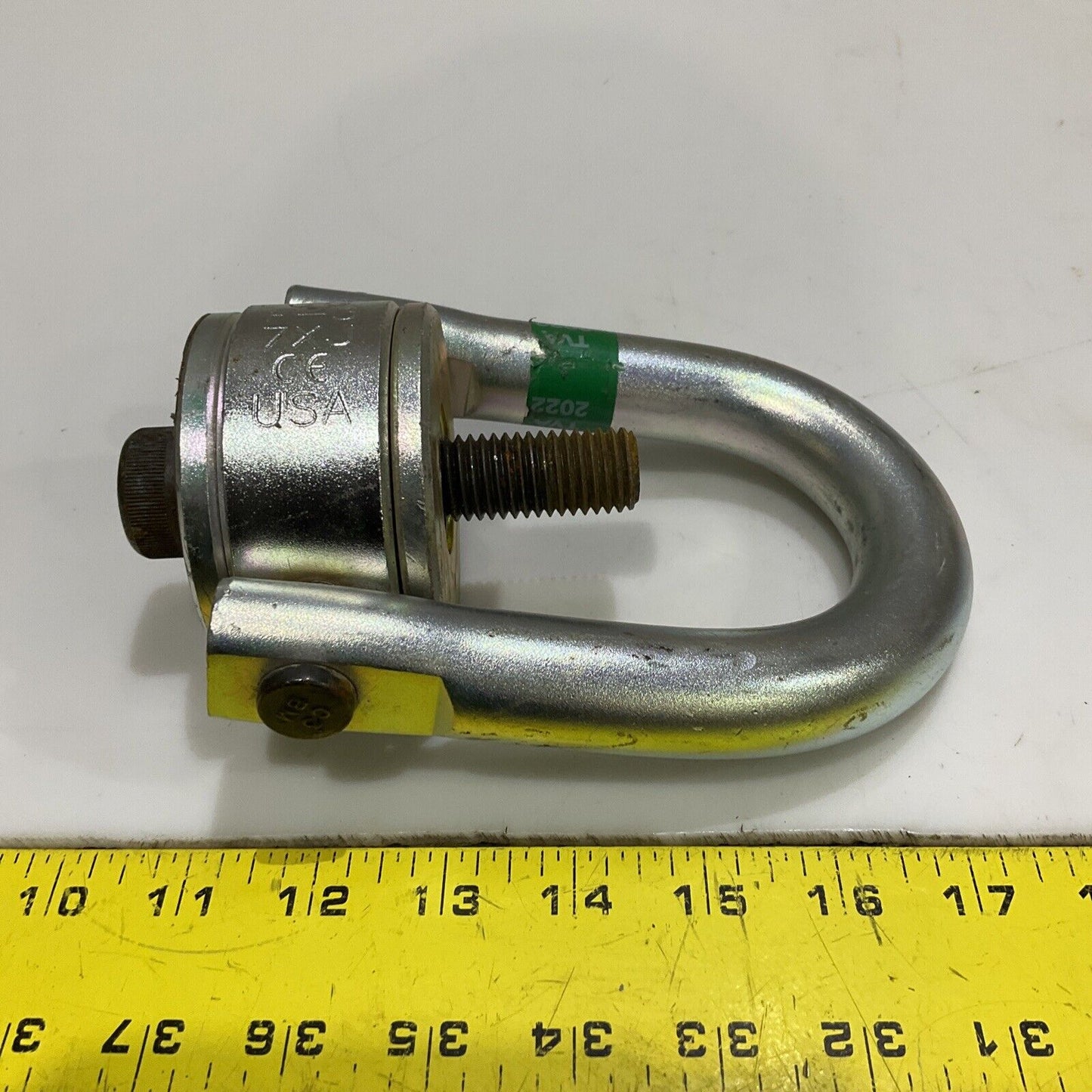 CROSBY CG F-3 7XJ CE SWIVEL HOIST RING TORQUE 100 FT-LBS WLL 7000 LBS 107