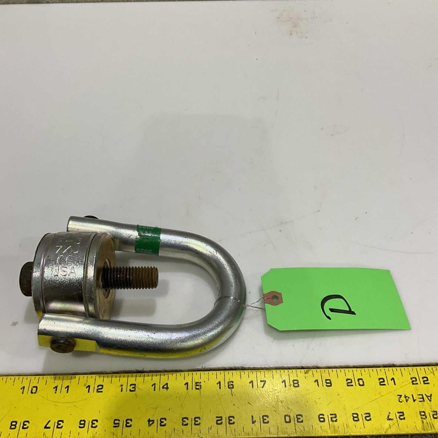 CROSBY CG F-3 7XJ CE SWIVEL HOIST RING TORQUE 100 FT-LBS WLL 7000 LBS 107
