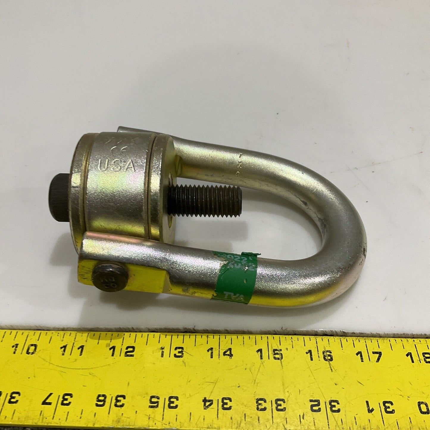 CROSBY CG F-3 7XK CE SWIVEL HOIST RING TORQUE 100 FT-LBS WLL 7000 LBS 107