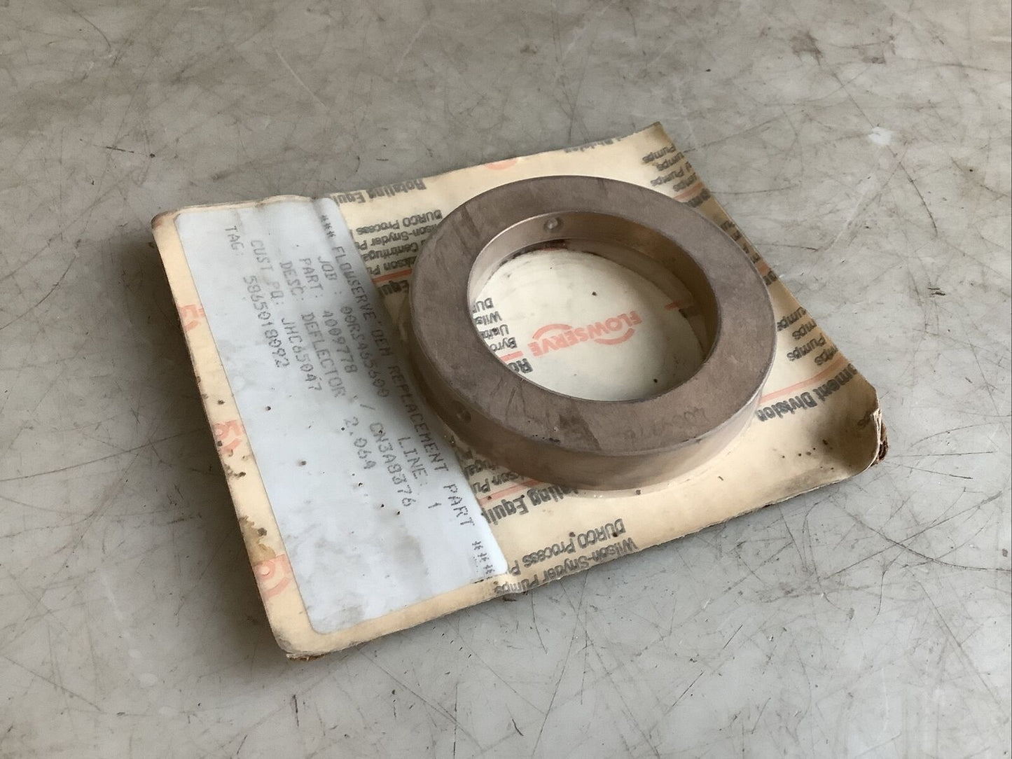 FLOWSERVE 4009778 DEFLECTOR 2.064IN 678